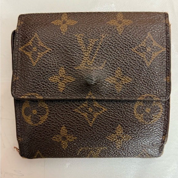 Louis Vuitton Brown and Gold Monogram Wallet - Picture 3 of 8